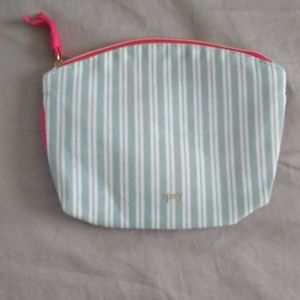 💙 Ipsy Blue Striped Makeup Bag (3 for $20)